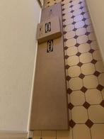 BILLY smalle boekenkast + bovenbouw, bruin walnootpatroon, Met plank(en), Minder dan 50 cm, 200 cm of meer, Nieuw