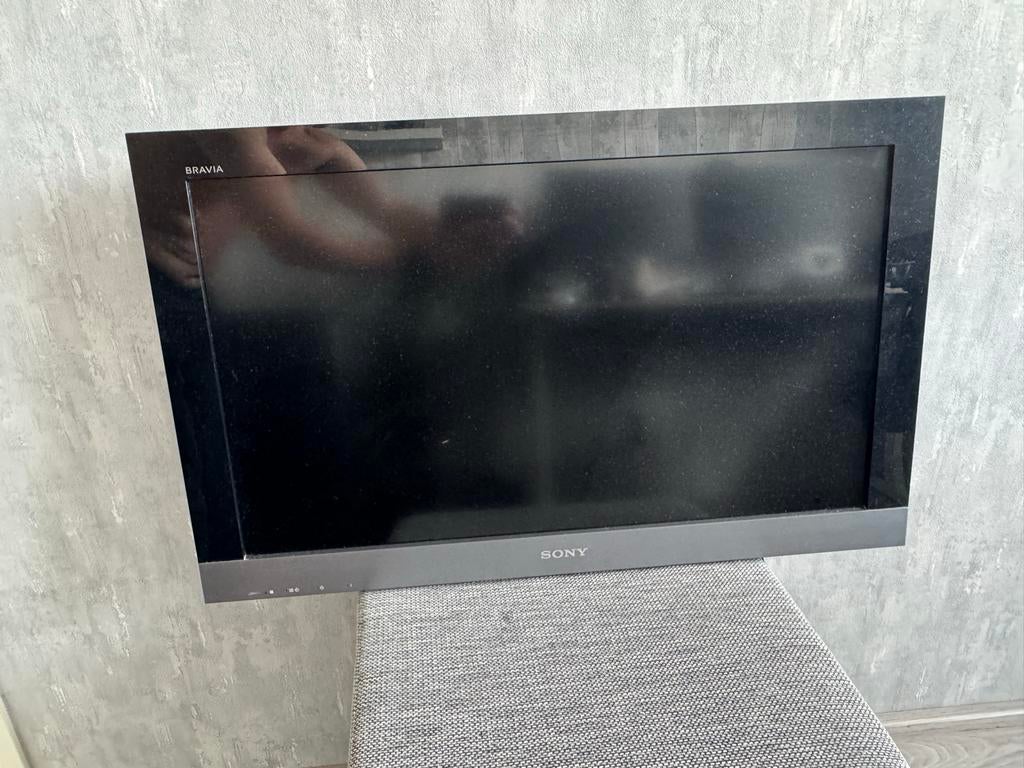 Sony TV 32 inch met Vogel beugel, Ophalen, Gebruikt, 50 Hz, 80 tot 100 cm