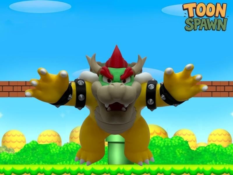 Bowser Beeld 26,5cm – Super Mario, Verzamelen, Beelden en Beeldjes, Ophalen of Verzenden, Nieuw, Fantasy