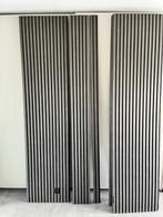 Akoestische lattenpanelen in prima staat, Gebruikt, Hout, Wandbord of Wandpaneel, Grijs