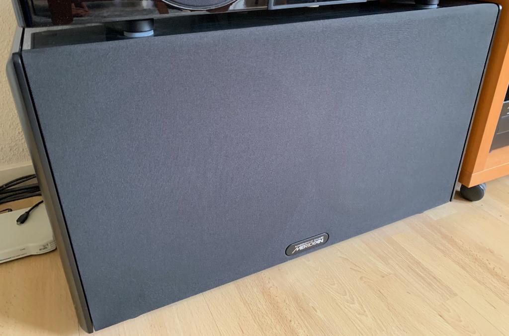 Meridian SW5500 dubbele subwoofer, Overige merken, Subwoofer, Ophalen of Verzenden, Zo goed als nieuw