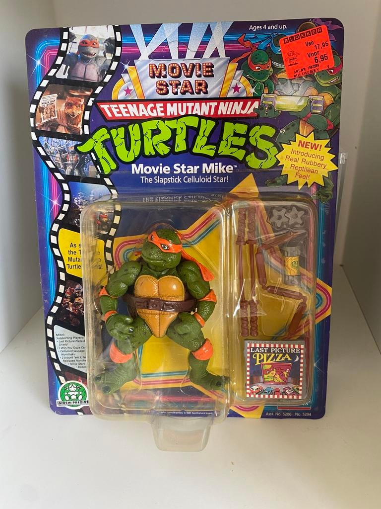 Ninja turtles vintage 1991, Ophalen of Verzenden, Zo goed als nieuw