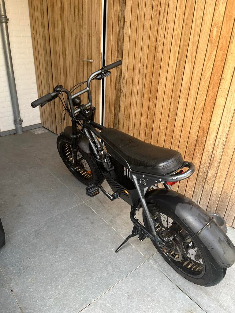 Super 73 zx voorvork vering en Magura remmen moevs basket, Fietsen en Brommers, Elektrische fietsen, Ophalen, Gebruikt, Overige merken