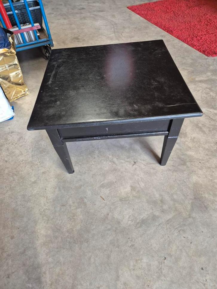 Kleine salontafel, Huis en Inrichting, Tafels | Salontafels, Minder dan 50 cm, 50 tot 100 cm, 50 tot 100 cm, Rechthoekig, Ophalen