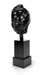 68. Bronzen beeld naar Edgar Degas - kinderhoofd, Ophalen of Verzenden