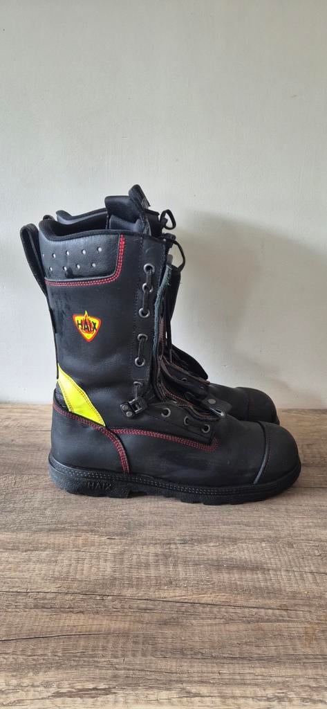 Haix fire flash brandweerlaarzen, Ophalen of Verzenden, Zo goed als nieuw, Werkschoenen, Zwart