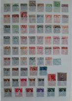 Verzameling 4 Kaarten Klassieke Postzegels België No. 3 Gest, Ophalen, Gestempeld, Frankeerzegel