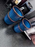 Ikea gladelig blauwe mokken, Overige typen, Ophalen of Verzenden, Zo goed als nieuw, Overige stijlen