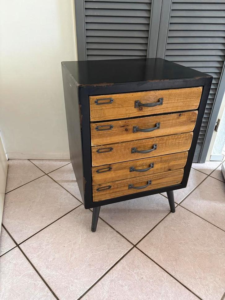 Dutchbone sol ladekast, Huis en Inrichting, Kasten | Ladekasten, Gebruikt, 100 tot 150 cm, Minder dan 50 cm, 25 tot 50 cm, Overige houtsoorten