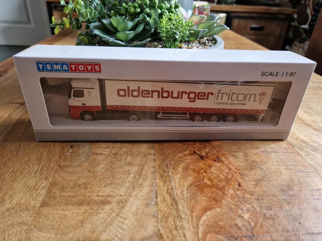 tematoys oldenburger vrachtwagen 1:87 modelauto, Hobby en Vrije tijd, Modelauto's | 1:87, Ophalen, Nieuw