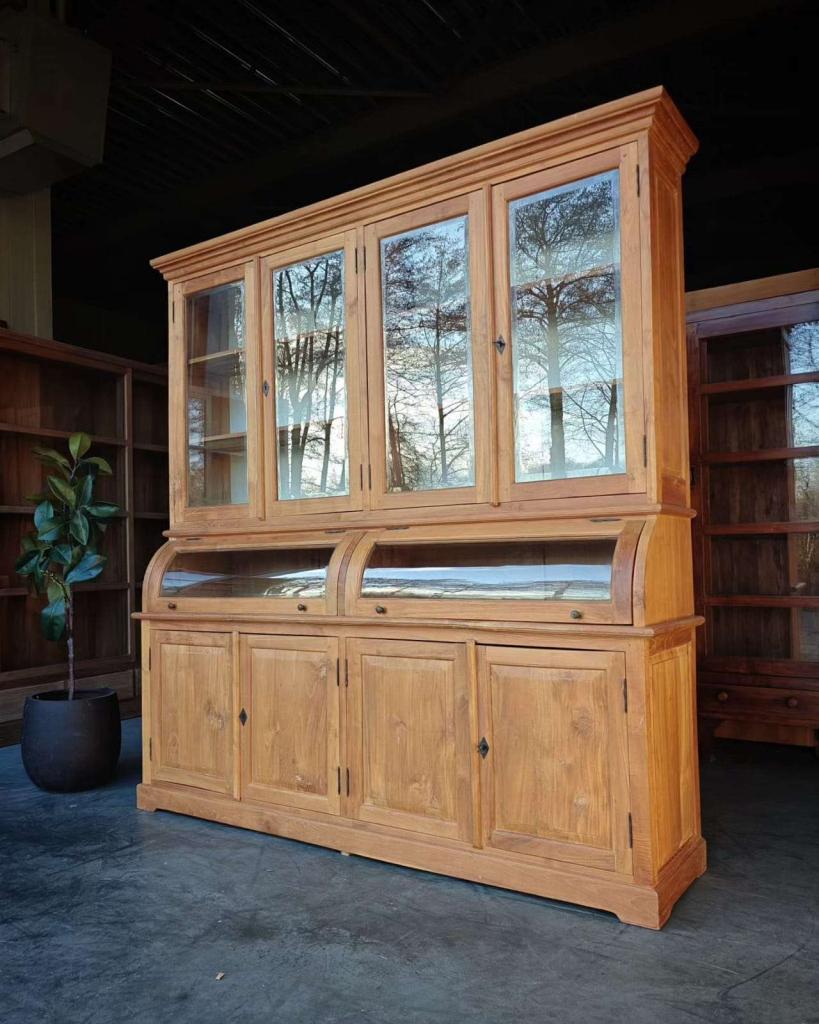 Mooie teakhouten grutterskast | Teak buffetkast #2527