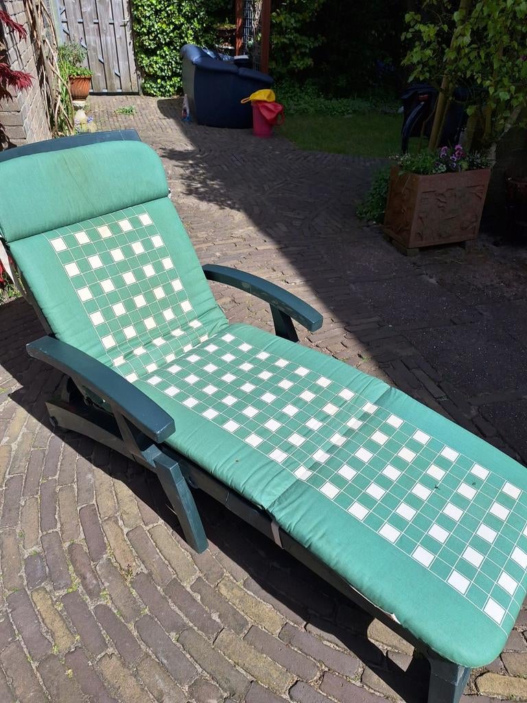 Verstelbare ligstoel/ bed, Ophalen of Verzenden, Gebruikt, Kunststof