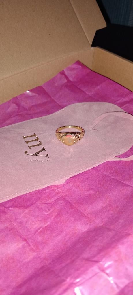 My jewellery goud dames zegelring, Meisje, Dekbedovertrek, Nieuw, Ophalen of Verzenden