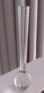 Retro spijkervaasje 16 cm hoog, Ophalen of Verzenden, Gebruikt, Kristal, Overige typen