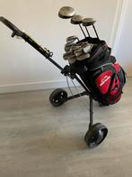 Complete Dames GOLFSET met tas en trolley, rechtshandig, Ophalen, Zo goed als nieuw, Set