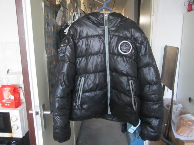 winterjas nickelson maat XL kleur zwart., Ophalen of Verzenden, Gedragen, Maat 56/58 (XL), Zwart