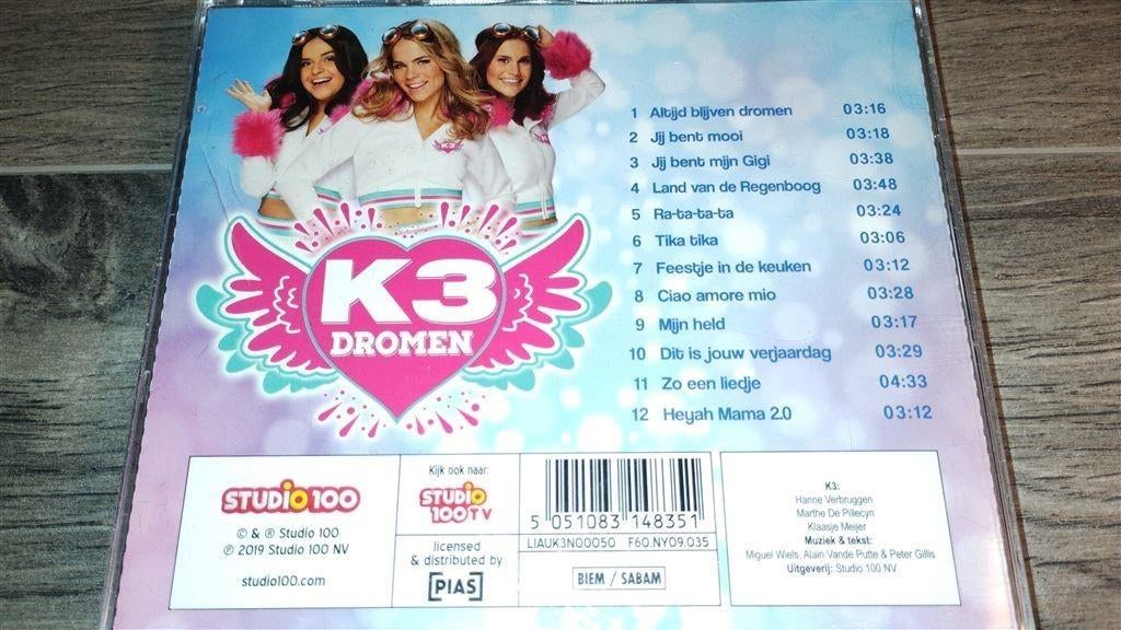 K3 - Dromen [+ Bonus DVD], Ophalen of Verzenden, Gebruikt