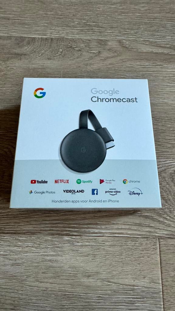 Chromecast 3e generatie, Ophalen, Nieuw