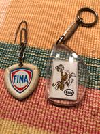 Vintage sleutelhangers: Fina en Esso tijger, Ophalen of Verzenden, Gebruikt, Merk
