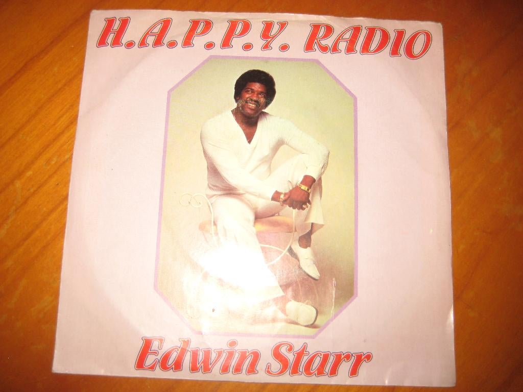 Edwin Starr: H.A.P.P.Y. radio, Ophalen of Verzenden, Zo goed als nieuw, Pop, Single