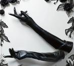 Lange PU Handschoenen Maat M - Sexy & Fetish Stijl, Ophalen of Verzenden