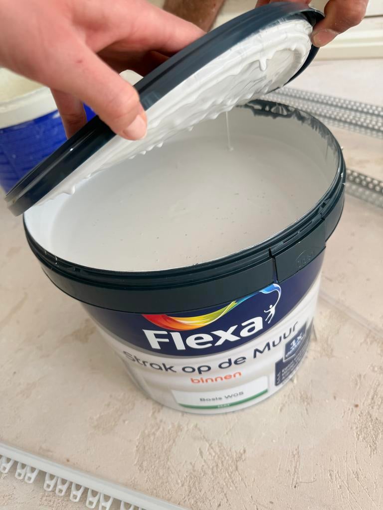 Flexa Muurverf 10L (off)White, Ophalen, Wit, Nieuw, Verf