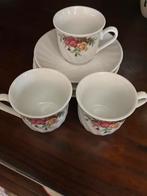 3 Porseleinen Espressokopjes - Schloss Amalienburg, Antiek en Kunst, Ophalen of Verzenden