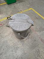 Zinken vuilnisemmer ST-PH, Ophalen, Gebruikt, ., .