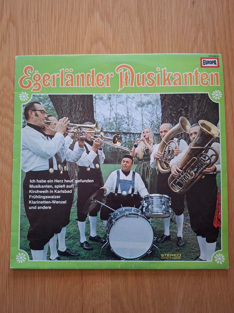 Egerländer Musikanten - Vintage LP (Europa), Cd's en Dvd's, Ophalen of Verzenden, Gebruikt, 12 inch