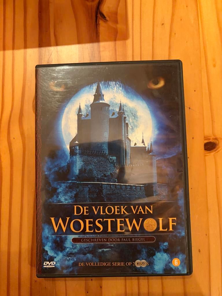 Dvd de vloek van de woeste wolf Paul Biegel, Boxset, Science Fiction en Fantasy, Ophalen of Verzenden, Zo goed als nieuw
