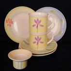 Villeroy & Boch Twist Candy - 7 delig serviessetje, Overige typen, Ophalen of Verzenden, Zo goed als nieuw, Overige stijlen