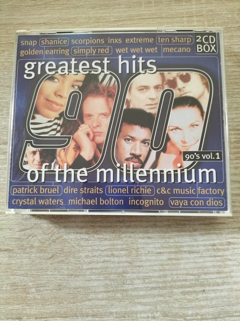 Greatest hits of the millennium 90's vol 1 2 cd box, Ophalen of Verzenden, Pop