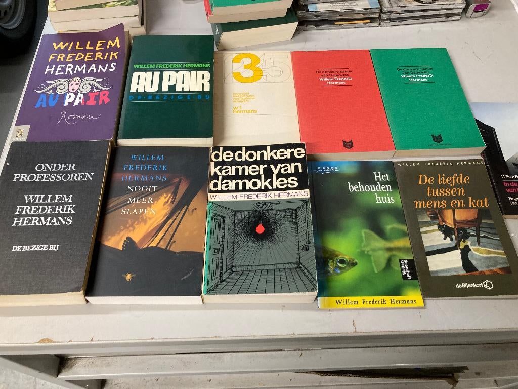 T.K. nog 7 boeken van W. F. Hermans Zie actuele lijst, Ophalen of Verzenden, Gelezen, Willem Frederik Hermans, Nederland