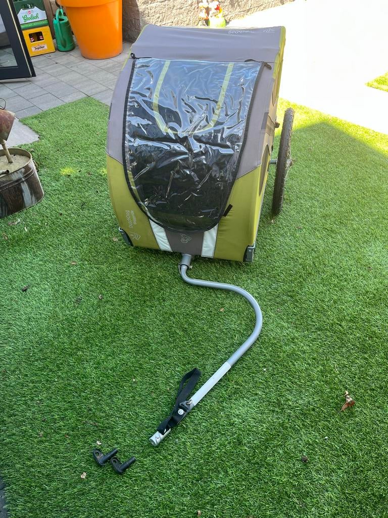 Fietskar hond, Ophalen, Gebruikt