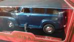 Chevrolet Suburban Carryall 1950 Blue 1:18 Mira Pol, Hobby en Vrije tijd, Overige merken, Mira, Auto, Verzenden