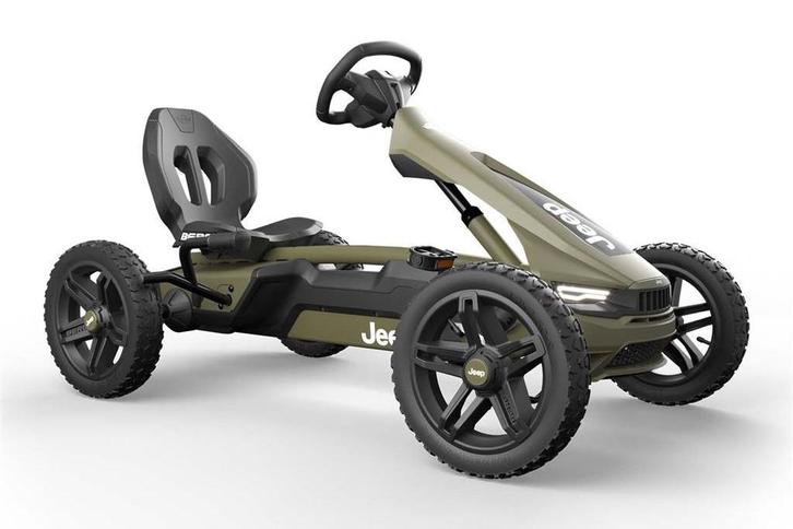 BERG RALLY JEEP skelter 4 tot 12 jaar gemonteerd op vooraad, Kinderen en Baby's, Speelgoed | Buiten | Skelters, Nieuw, Berg, Met kar of aanhanger