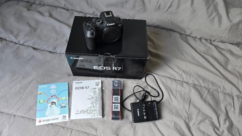 Canon Eos R7 body, Gebruikt, Spiegelreflex, Canon, Ophalen of Verzenden