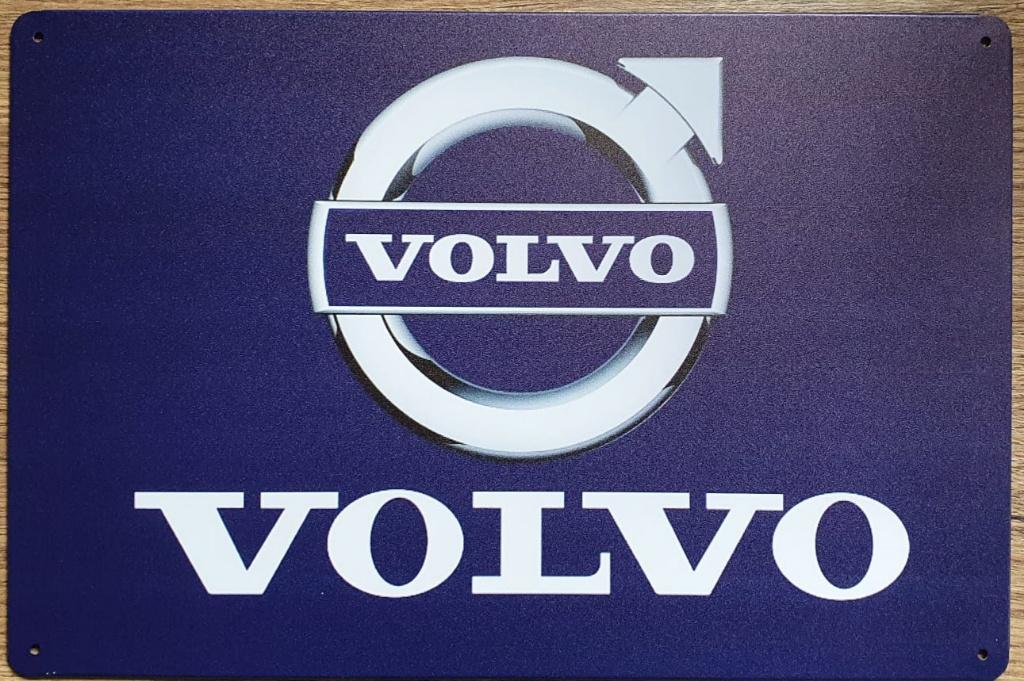 Volvo logo blauw reclamebord van metaal wandbord decoratie