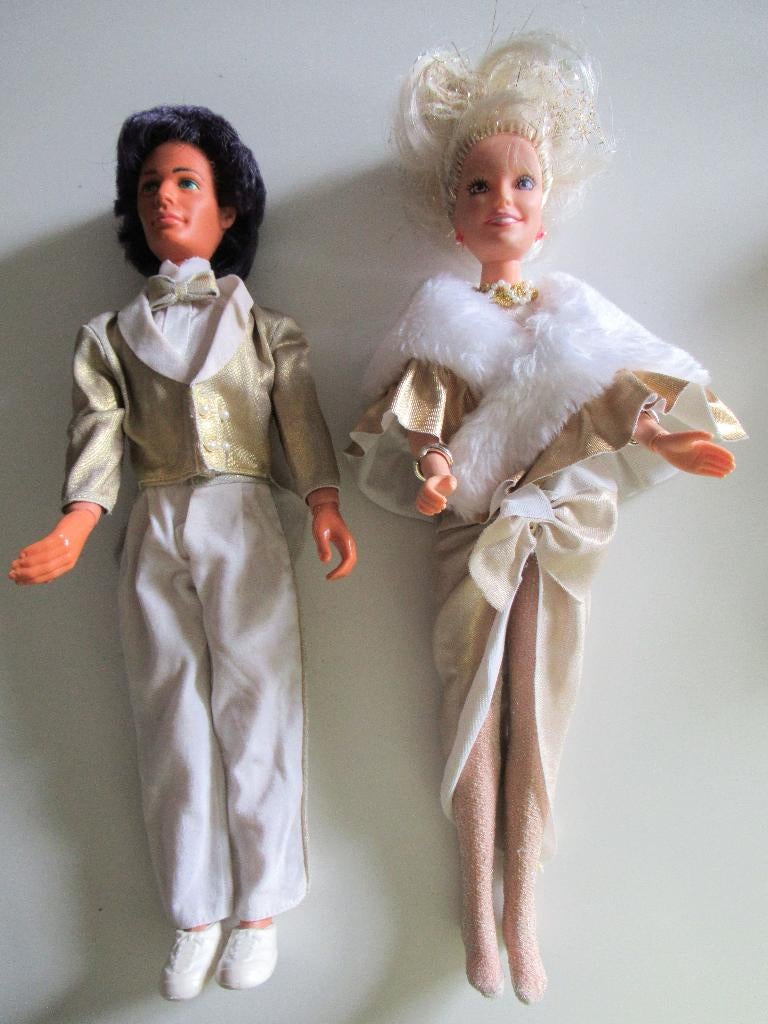 Barbie Jem van Hasbro uit 1980 met verlichte oorbellen, Verzamelen, Ophalen, Gebruikt, Pop