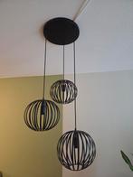 Freelight Hanglamp Tres 3L matzwart bollen en dimbare lampen, Ophalen, Zo goed als nieuw, Metaal