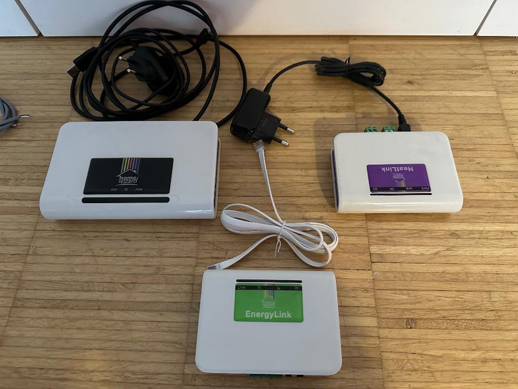 Homewizard base station met heatlink en energylink set 1, Ophalen, Gebruikt