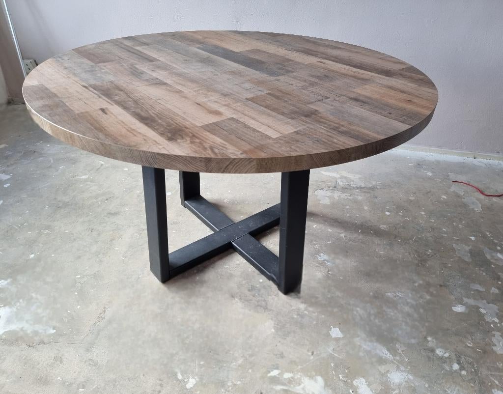 eetafel rond groot, Ophalen, 50 tot 100 cm, 100 tot 150 cm, Rond