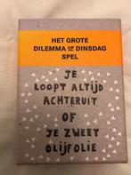 Het grote dilemma op dinsdag spel, Ophalen of Verzenden, Zo goed als nieuw