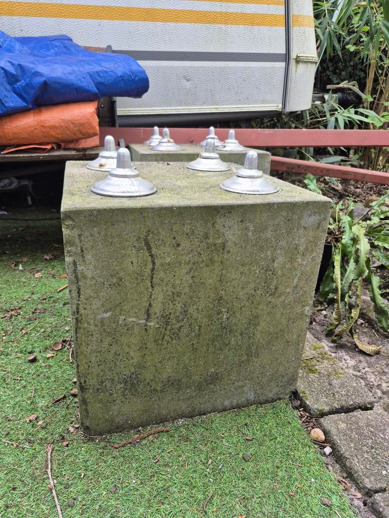 2 Tuinfakkels - Ophalen, Tuin en Terras, Fakkels, Ophalen of Verzenden, Gebruikt