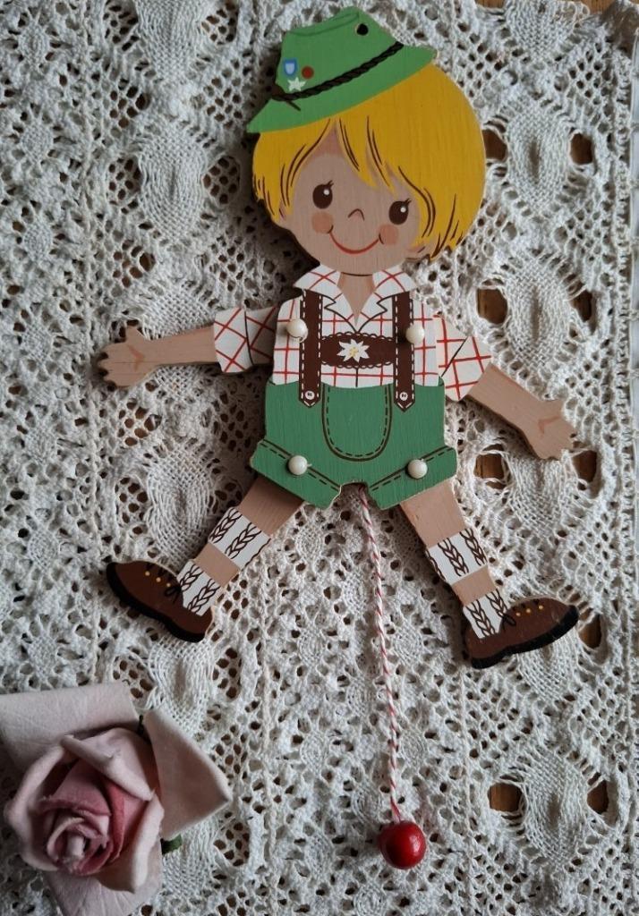 Vintage Mertens Kunst trekpoppetje, SEPPL, 1969, Antiek en Kunst, Ophalen of Verzenden