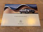 Folder Mercedes-Benz CLK (C209) 2003 (CLK500, CLK55AMG), Ophalen of Verzenden, Zo goed als nieuw, Mercedes