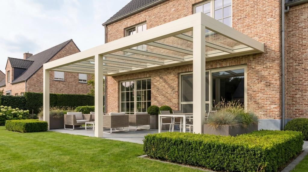 Overkapping carport schuifgals schuifpui gratis spotjes, Ophalen of Verzenden, Nieuw, Veranda