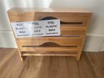 wandmontage keukenrolhouder bamboe, Ophalen of Verzenden, Nieuw