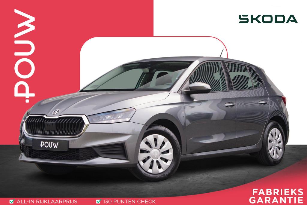 Skoda Fabia 1.0 TSI 95pk Ambition | Adaptive Cruise | Parkee, Auto's, Skoda, Bedrijf, Te koop, Fabia, ABS, Adaptive Cruise Control