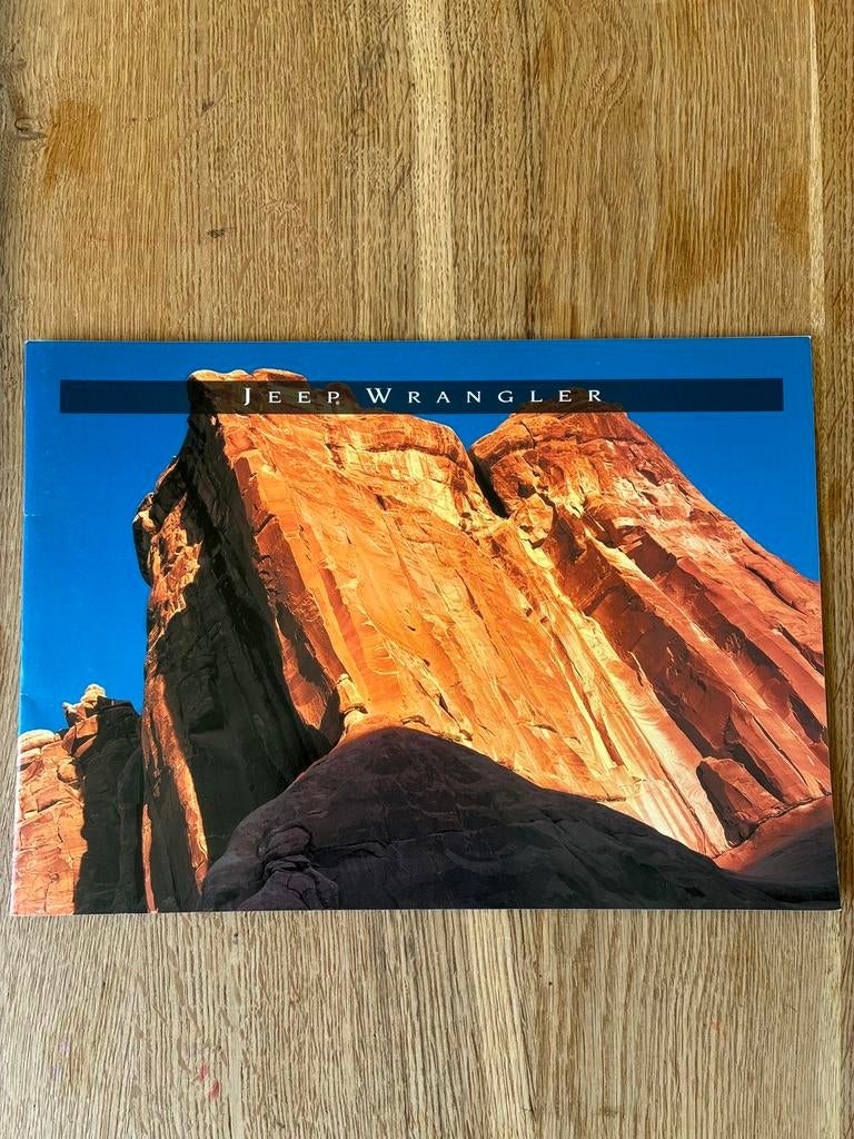 Jeep Wrangler brochure, Ophalen of Verzenden, Zo goed als nieuw, Volvo